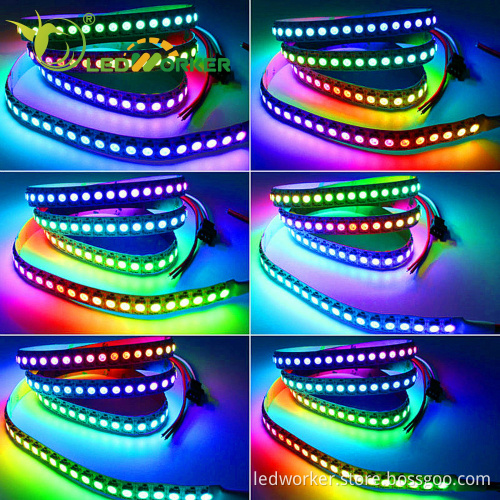 Music RGB LED Strip Lights 5050 5730 Addressable CW WW 50M 100M